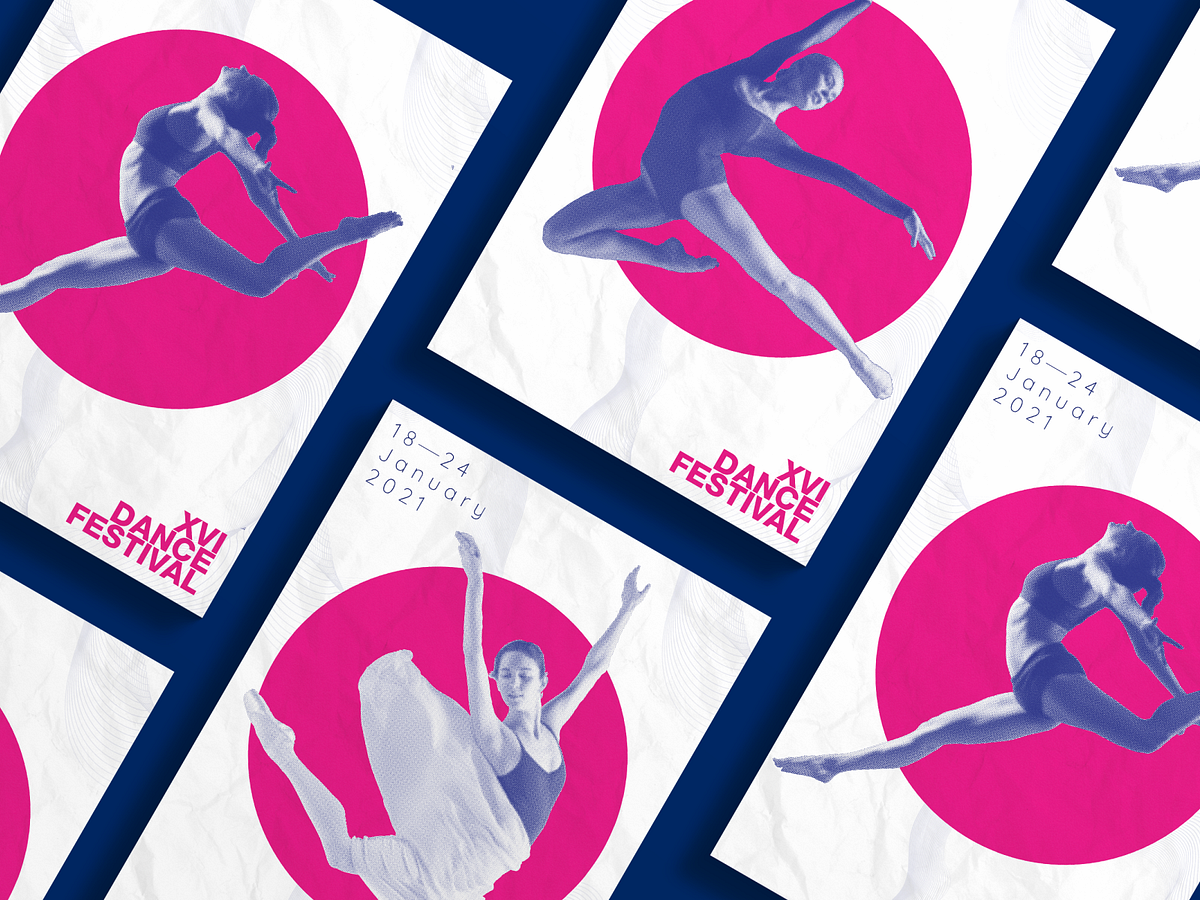 Dance Festival Posters by Luiza Medeiros on Dribbble