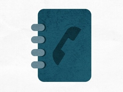 Address Book illustration