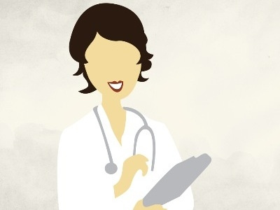 Doctor explainer video illustration