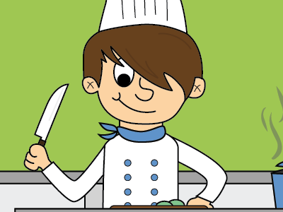 Chef chef gy illustration