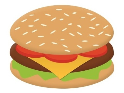 Burger illustration