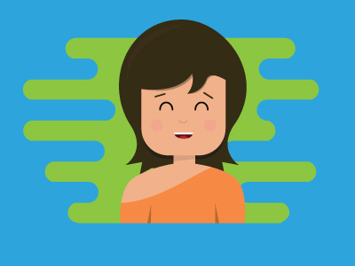 Cut Girl avatar girl person