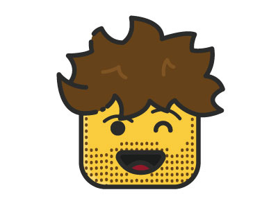 Lego Head beard guy head lego