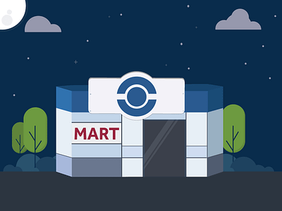 Pokemart At Night