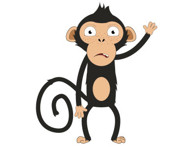 Monkey Business animal illustration monkey primate