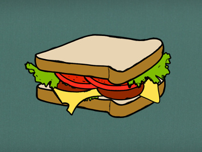 Sandwich illustration