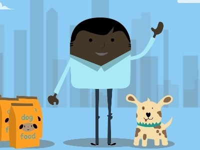 Man's Best Friend explainer video illustration