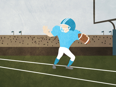 Ready For Some Football explainer video illustration