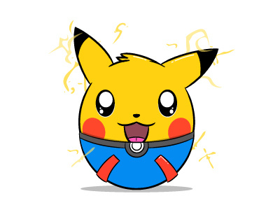 025 Pikachu adobe design gamebot illustator nintendo pikachu poke ball pokeball pokemon pokemon go pokemongo vector