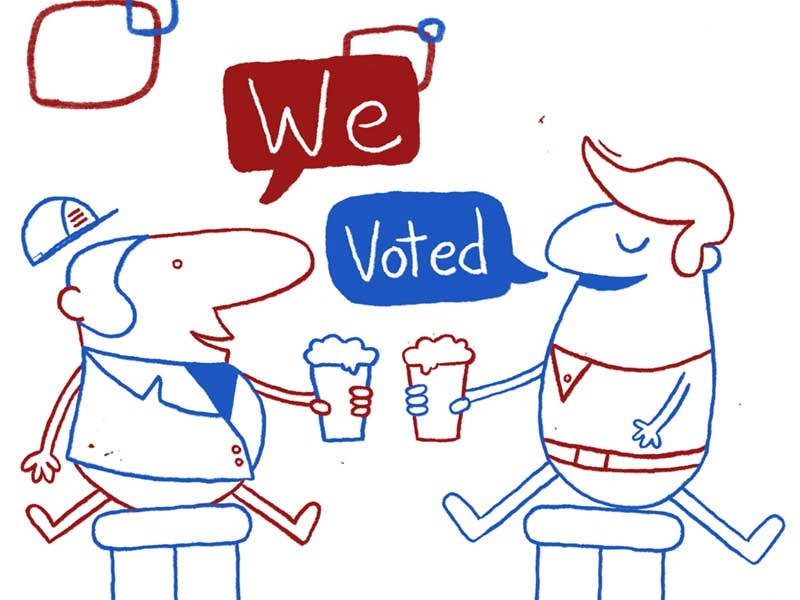 We Voted election go vote govote voted vote