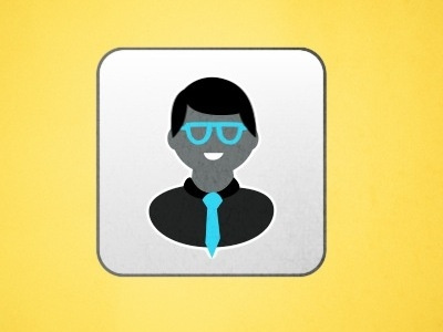 Personal Assistant Icon character design icon illustration