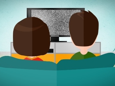 Anything Good On TV Tonight? illustration tv