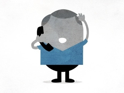 Not Another Phone Call explainer video illustration