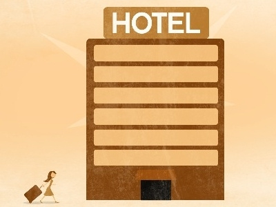 Hotel explainer video illustration