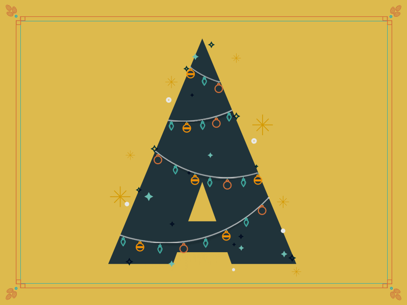 Tuia | Christmas Card christmas greeting card holiday newsletter pine tree tuia xmas