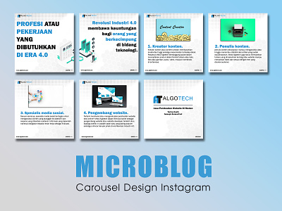 Microblog design illustration microblog
