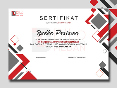 Sertifikat certificate certificates desain design