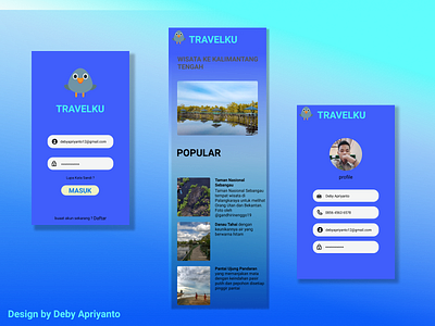TRAVELKU design mobile app ui ux design