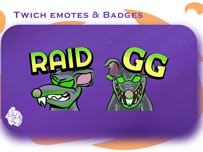 Twitch emotes and badges