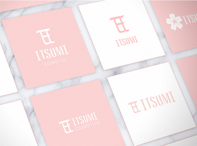 ITSUMI Cosmetics beauty design cosmetics cosmetics design design logo design luxury makeup packaging skincare ui ux design