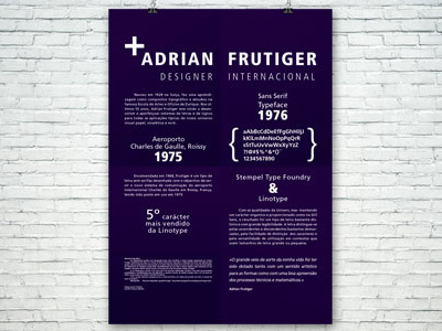 Dribble2 adrian frutiger graphic typeface typography