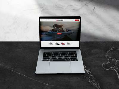 Luxury Ski Boats - Responsive Web Design UX/UI