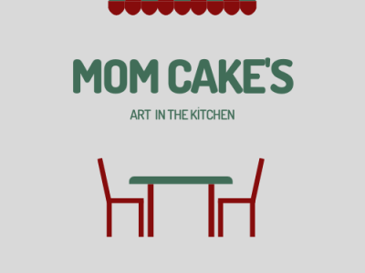 Mom Cake's Logo Design branding design logo tasarı
