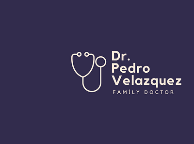 Dr.Pedro Velazquez branding design logo tasarı