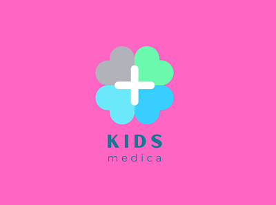 Kids Medica branding design graphic design logo tasarı