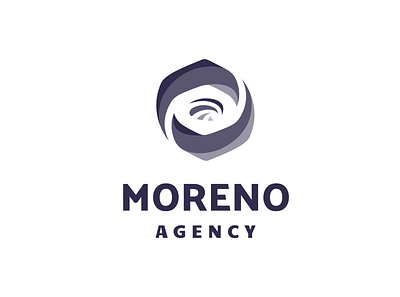 Moreno Agency design graphic design logo tasarı