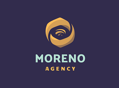 Moreno Agency branding design graphic design logo tasarı
