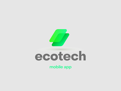 Ecotech branding design graphic design logo tasarı