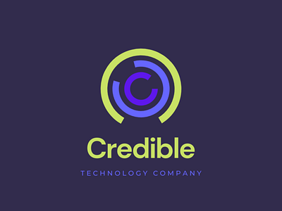 Credible branding design graphic design logo tasarı