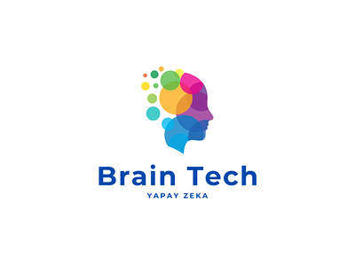 Brain Tech branding design graphic design logo tasarı