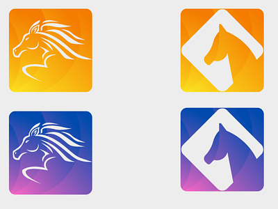 Horse branding design graphic design illustration logo tasarı