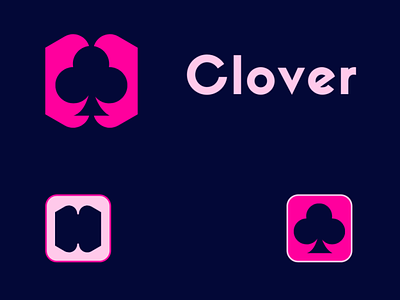 Clover branding design graphic design logo tasarı