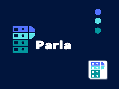 Parla branding design graphic design logo tasarı