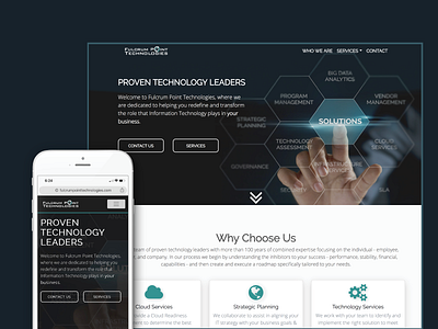 Fulcrum Point Technologies responsive design technology firm ui design ux web design