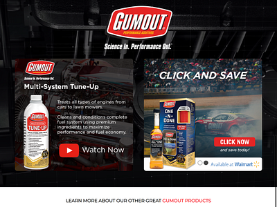 GumOut Product Landing Page