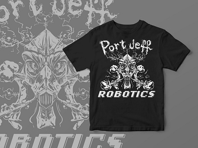 Port Jefferson Robotics Team Competition shirt