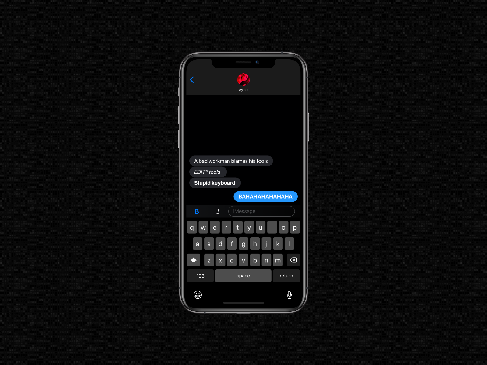How To Bold Text In Imessage
