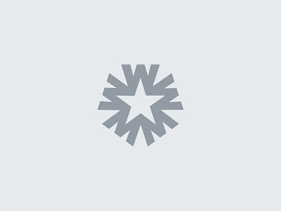 W + Star Logo Concept