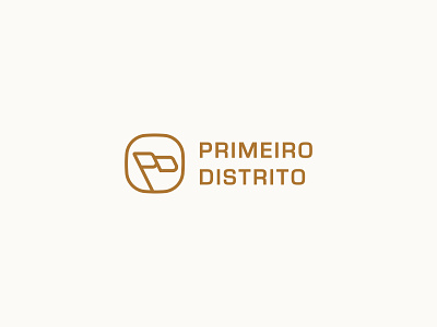 Primeiro Distrito Full Logo apparel brand identity branding brasil clothing flag flag logo icon lettermark logo logo design logotype luxury mark minimal monogram pd symbol type typography