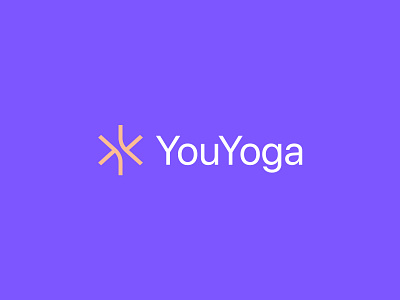 Unused YY Logo - YouYoga brand identity branding calm icon lettering lettermark logo mark minimal minimalist monogram symbol type typography wordmark y y logo yoga yy