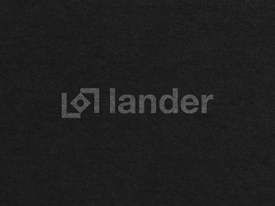 Lander Logo Design brand brand identity branding brasil brazil creative agency film filmmaker flag frame geometric icon identity logo los angeles minimal minimalist studio video