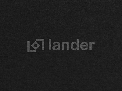 Lander Logo Design