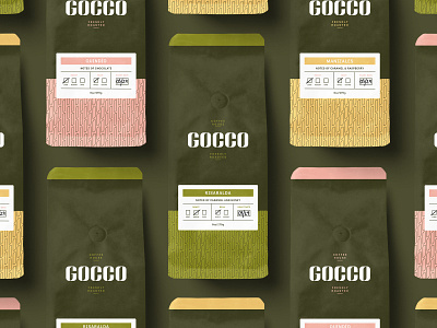 Gocco Coffee House Packaging Design