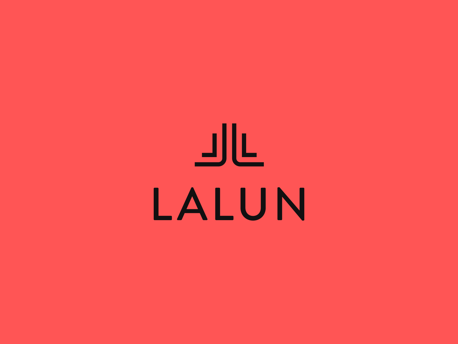 Lalun Logo Design Concept 1 brand branding design fashion identity jewelry l lettermark ll logo mark minimalist monogram venezuela
