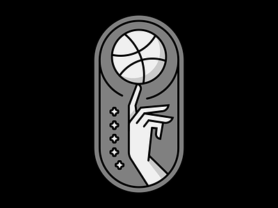 I have 5 Dribbble Invitations badge ball basketball brand branding crest design dribbble invites hand icon identity illustration invitations invites logo minimalist seal sport