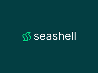 Seashell Brand Identity Design branding coin crypto dao defi finance fintech identity lettermark logo monogram ocean seashell shell ss type typography
